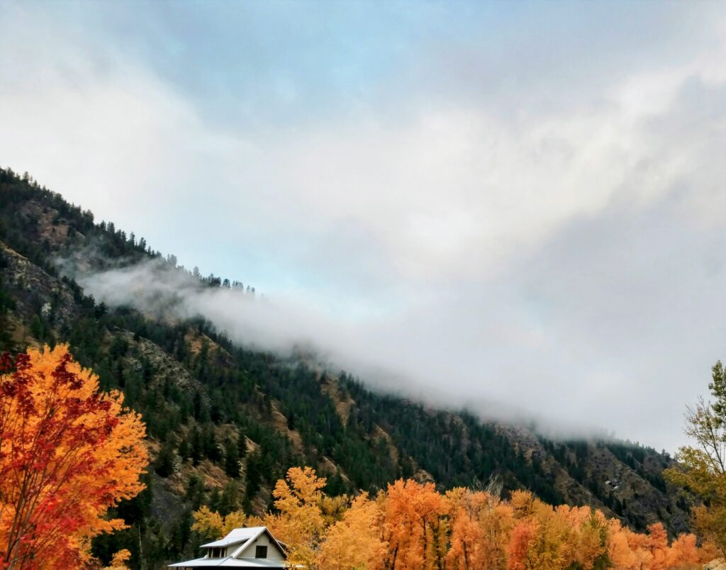 Village at North Fork in the fall